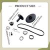 Dishwasher Drain and Wash Impeller Kit,Replacement,ea382822,679717 675806 Replace Parts for