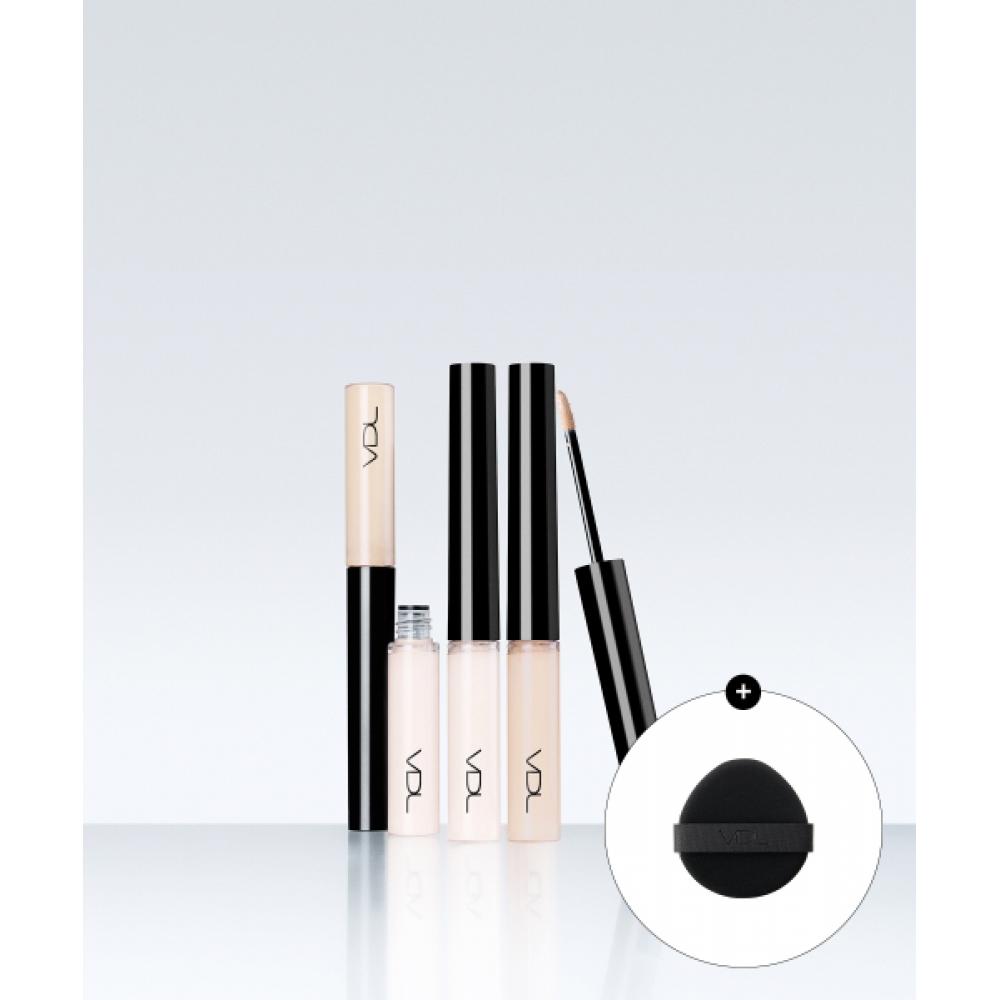 Vdl Cover Stain Perfecting Concealer + Free Cushion Puff A03