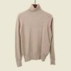 Minimalist Turtleneck Fall and Winter Inner Wear Pullover Wool Base Shirt