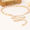 Pearl Chain Waist Belt For Women With Elegant Pearl Details For Dress Decoration