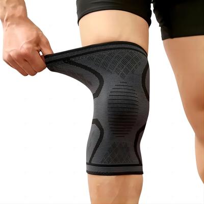 1 sztuk Fitness bieganie kolarstwo wsparcie kolana szelki elastyczny nylon Sport kompresja nakolannik rękaw do koszykówki siatkówka