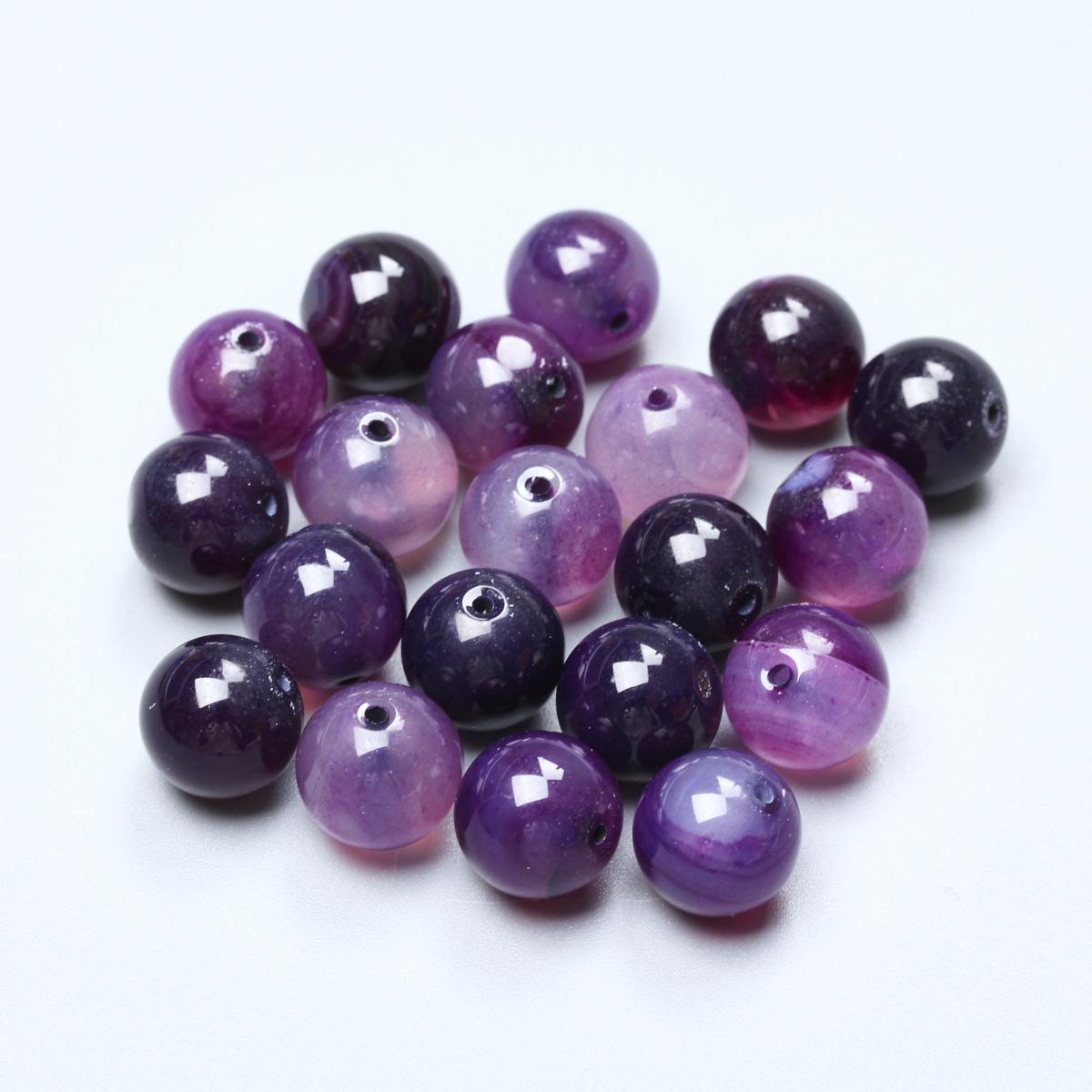 

60/50/40/30/20 шт. 4/6/8/10/12 мм полосатые агатовые каменные бусины-разделители для изготовления ювелирных изделий DIY цепочка для мобильного телефона ремешок на запястье аксессуары 4mm