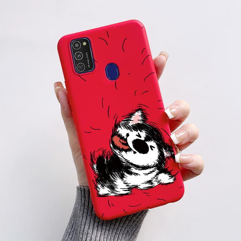 For Samsung Galaxy M21 M30S M31 M31s Case Soft Silicone Phone Back Cover For Samsung M31 M31S M30s M21 M 30 S Case Cartoon Funda