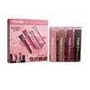 4-in-1 Rhode Nourishing Lip Gloss Set with Vitamin E and Plant Extracts for Daily Moisture and Natural Shine