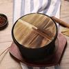 Wooden Wok Lid Pan Cookware Universal Anti Scalding Household Pot Cover for Picnic