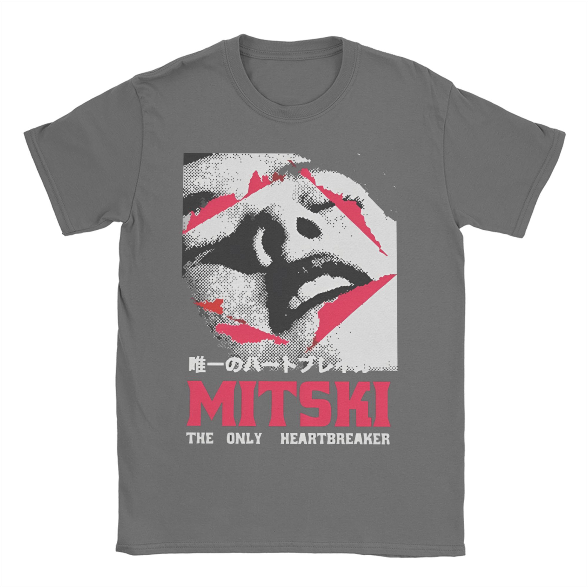 

Mitski T Shirt Beach My Love My Music Cotton T Shirts For Unisex Harajuku Pattern Tee Shirt ShortSleeved Streetwear Tops XL