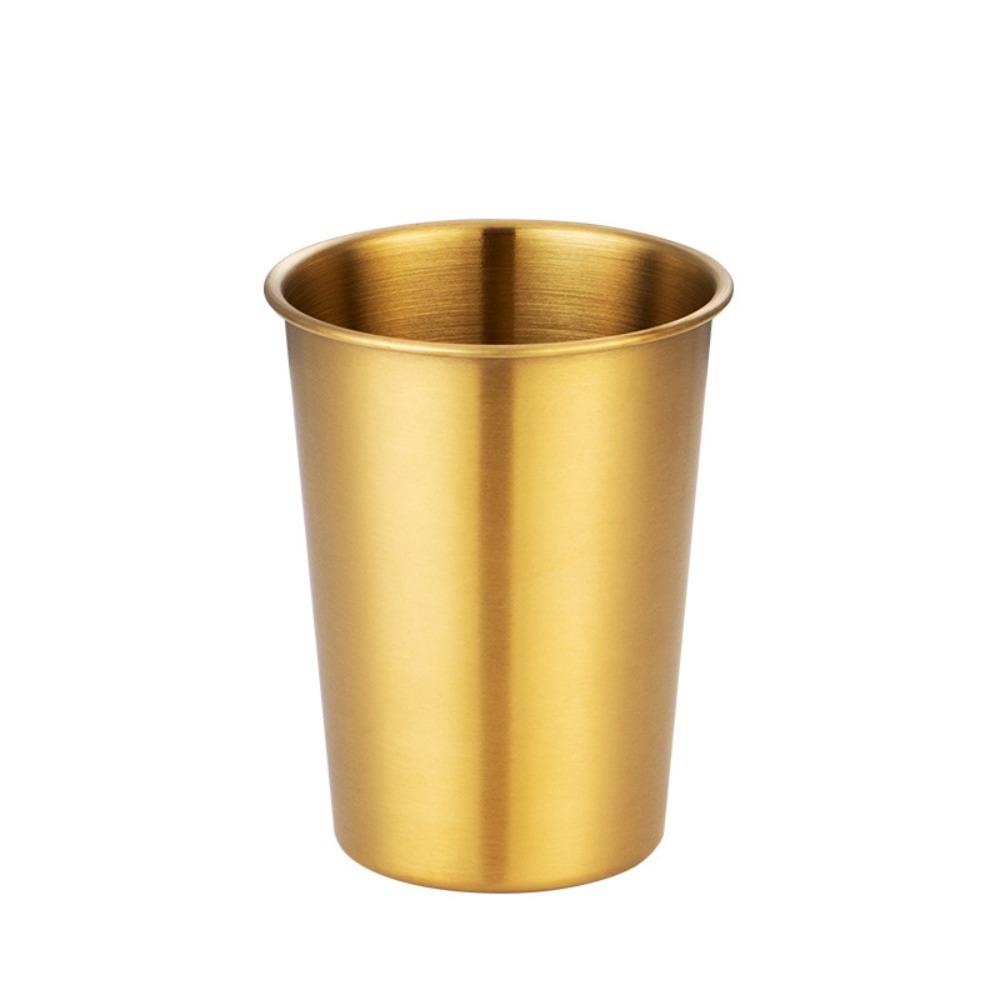 Wide Mouth Stainless Steel Cup 400/500ML Drinking Cup Wine Cup Beer Cup  Restaurant