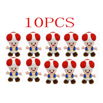 *Super Mario Bros Βελούδινο Κλασικό Μάριο Λουίτζι Χαριτωμένο Κινούμενο Σχέδιο Γεμιστό Παιχνίδι Μαλακή Κούκλα Χριστουγεννιάτικο Δώρο