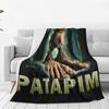 Humor Gen Z (Brr Brr Patapim Blanket Quality Super Soft Throw Blanket Autumn Airplane Travel Couch Chair Print Bedspread