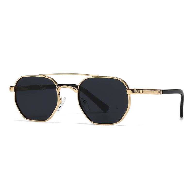Sunglasses Men'S Sunglasses For European And American Street Style Model Polygonal Sunglasses