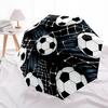 1pc Soccer Goals Automatic Open/Close Umbrella with Folding Feature Compact Travel Umbrella, Lightweight Design, for Commuting, Business085