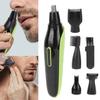Nose Hair Trimmer Set USB 5 in 1 Electric Facial Ear Hair Eyebrow Trimmer for Home