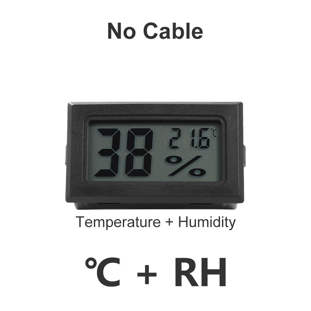 Hygrometer LCD Digital Humidity Meter Hygrometer Temperature Sensor Electronic Thermometer