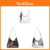 Urban Minimalist Pu Shoulder Bag With Large Capacity For Daily Use