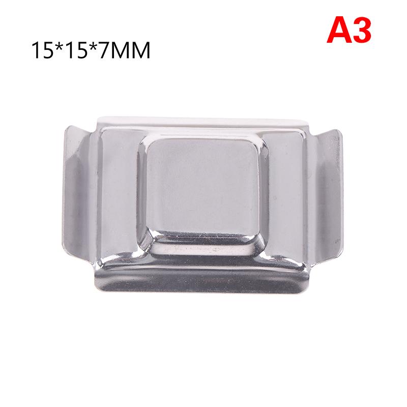 Lab Stainless Steel Tissue Processing Embedding Cassette Mold, 4 Sizes 7x7/15x15/24x24/30x24mm for Histology Pathology 3