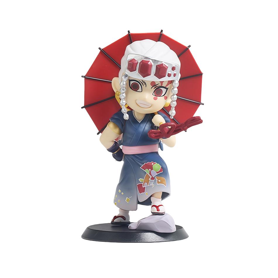 Latest 1-12Pcs Figurine Plum Rain Series Kochou Shinobu Tomioka Giyuu Mitsuri Figurine Plaything Gift For Kids