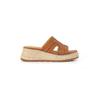 Spot Second Hair! Grape Mother, the Same Shoes Have Increased In Height by 6cm, Retro Word with Thick-soled Slope Heel H Drag Cool Slippers Fo