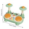 Schlagzeugsets Kleinkind Musikinstrumente Trommeln Schlagen Kinder Schlagzeugspielzeug Kindergeschenke