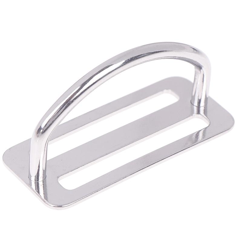 316 Stainless Steel Scuba Diving Weight Belt Slide Keeper D Ring Webbing Harness Belt Retainer Stopper Freediving Accessoires