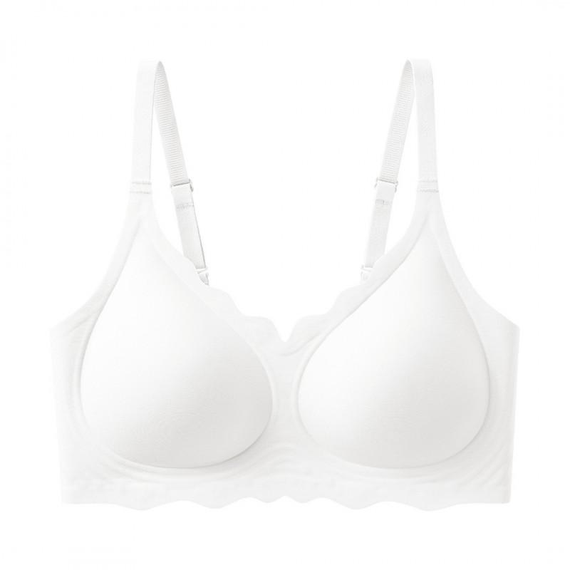 Wirefree Minimizer Bra Plus Size Women Seamless Comfort Push Up Non-Padded Breathable Full Support Daily Wear