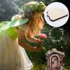 Creative Wooden Fairy Door Ornaments for Garden Decor