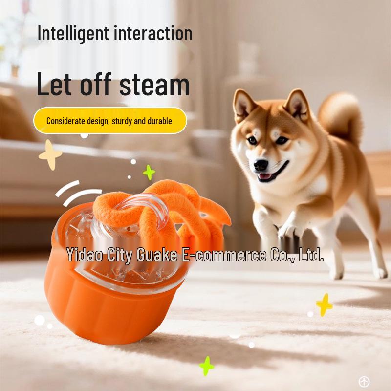 Pet Smart Electric Rolling Ball: Bite-Resistant Teething Toy for Dog Boredom Relief