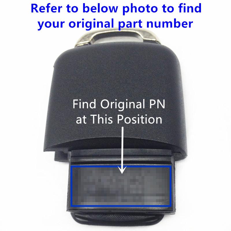 ID48 Chip 434 Mhz For VW Volkswagen Golf Passat Polo Jetta Touran Bora Sharan 1K0 959 753 G 2004 - 2010 Remote Car Key