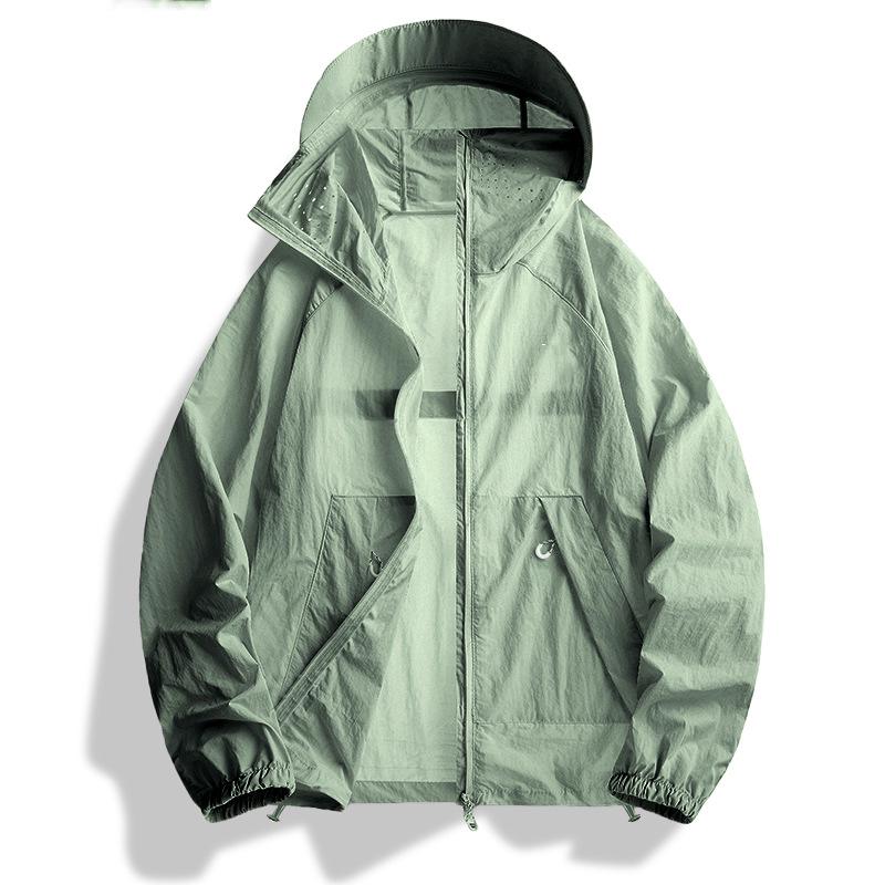 

Дятел Лето 2025 Унисекс Маленькая Куртка из Ледяного Шелка с Защитой от Солнца L