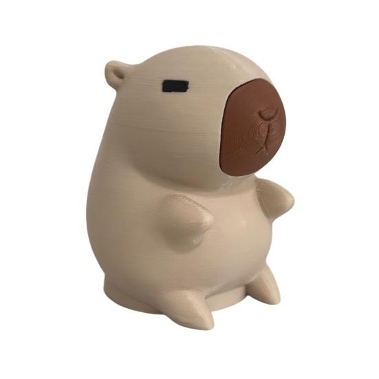 Abschlepphaken-Schutz 3D-gedeckter Capybara-Kugel-Deckel, Dekorative Anhänger-Staubkappe für 50mm Anhängerkupplung, Abschleppschutz, Wohnmobil-LKW-Zubehör Universal