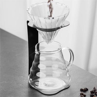 Portable Hand Brewing Coffee Stand Drip Pour Over Coffee Stand Metal Coffee Filter Cup Hand Flushing Holder Barista Accessories