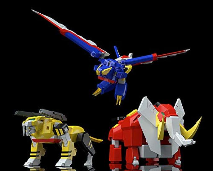MODEROID Genki Bakuhatsu Ganbaruger Ganbaruger PS ABS Assembled Plastic Model Non-scale &