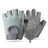 Kids Sport Gloves Breathable Anti-Slip Cycling Fingerless Gloves Boys Girls 3-13Years Sweat Absorb Cushioned Ice Silk Gloves