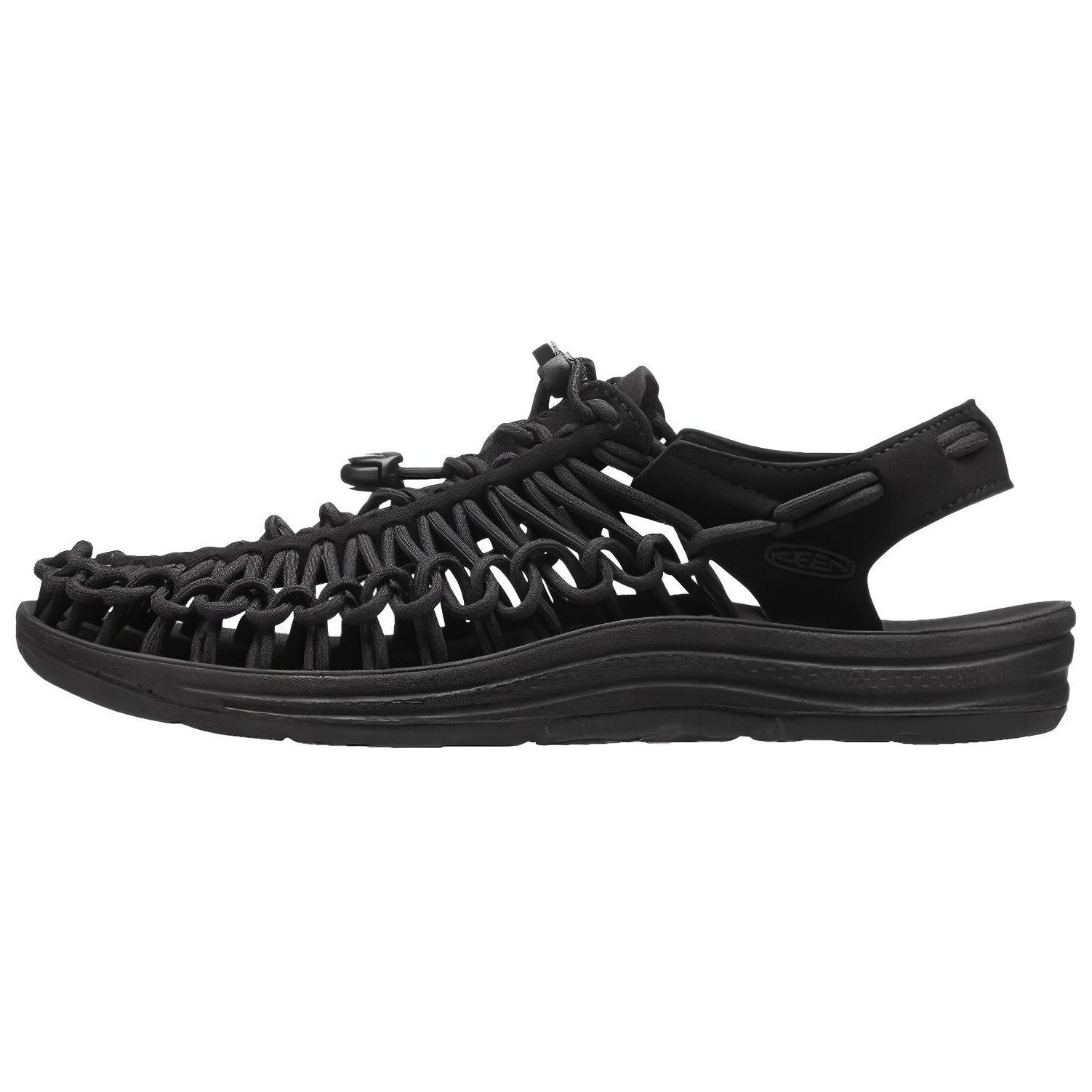 Keen Uneek Comfortable River Trekking Shoes Unisex Black 1028325 36