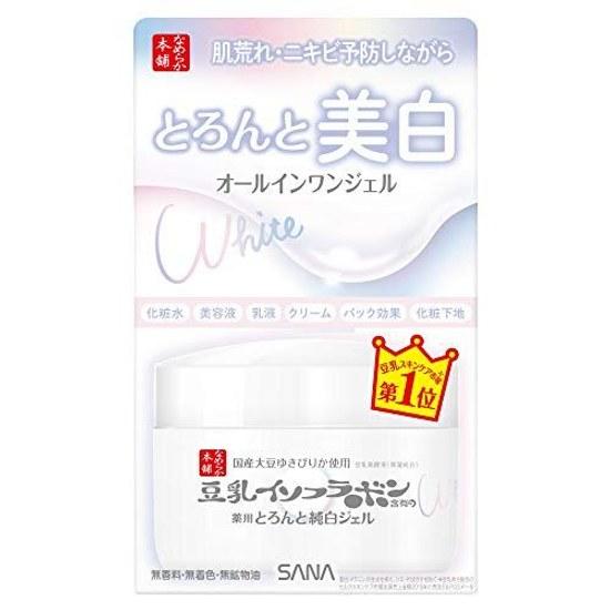 Medicinal Product Namelaka Honpo Toron Nō Gel Whitening N 100g Soy Isoflavones All-in-One