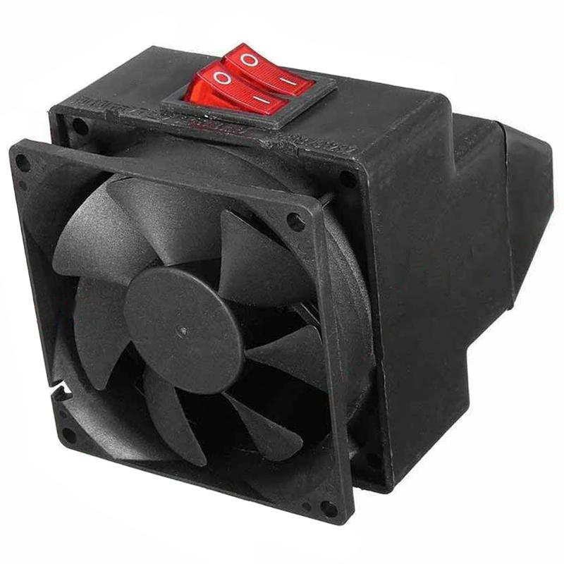 12V 300W Car Vehicle Electric Heater Warm Heating Fan Adjustable Portable Defroster Demister Dual Switch Adjusting Temperature