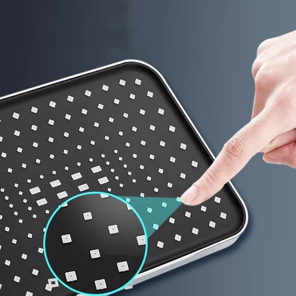 Große Duschkopf-Deckenbrause Hochdruck Großer Durchfluss Booster Neuer Regenduschkopf Wassersparend