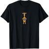 Funny Giraffe Wearing Sunglasses Tenpin Bowling T-Shirt