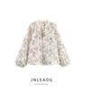 Jnleaog Autumn New Women Clothes Western Style French Style Design Distressed Style Embroidery Shirts 8741235080