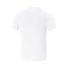 Li-Ning Training Series Solid Color Round Neck Comfortable Breathable Versatile Short Sleeve T-Shirt Men Tops White ATSV383-6