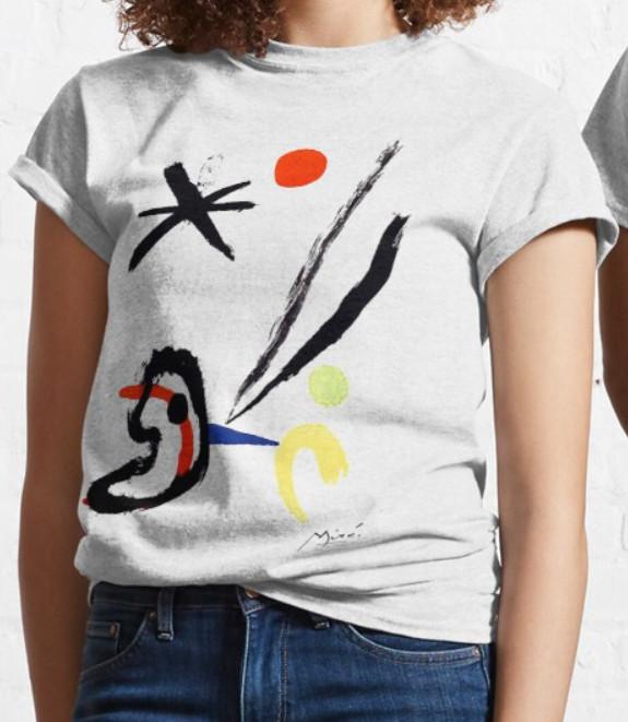 Miro Painting T shirt Art T shirt%100 Premium Cotton XL
