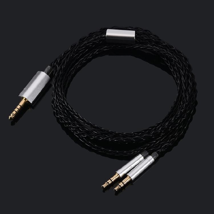 3,5mm/4mm auf 2x 2,5mm Klinken Kopfhörerkabel für HE400I/560 HE350 HE6se sundara anadda