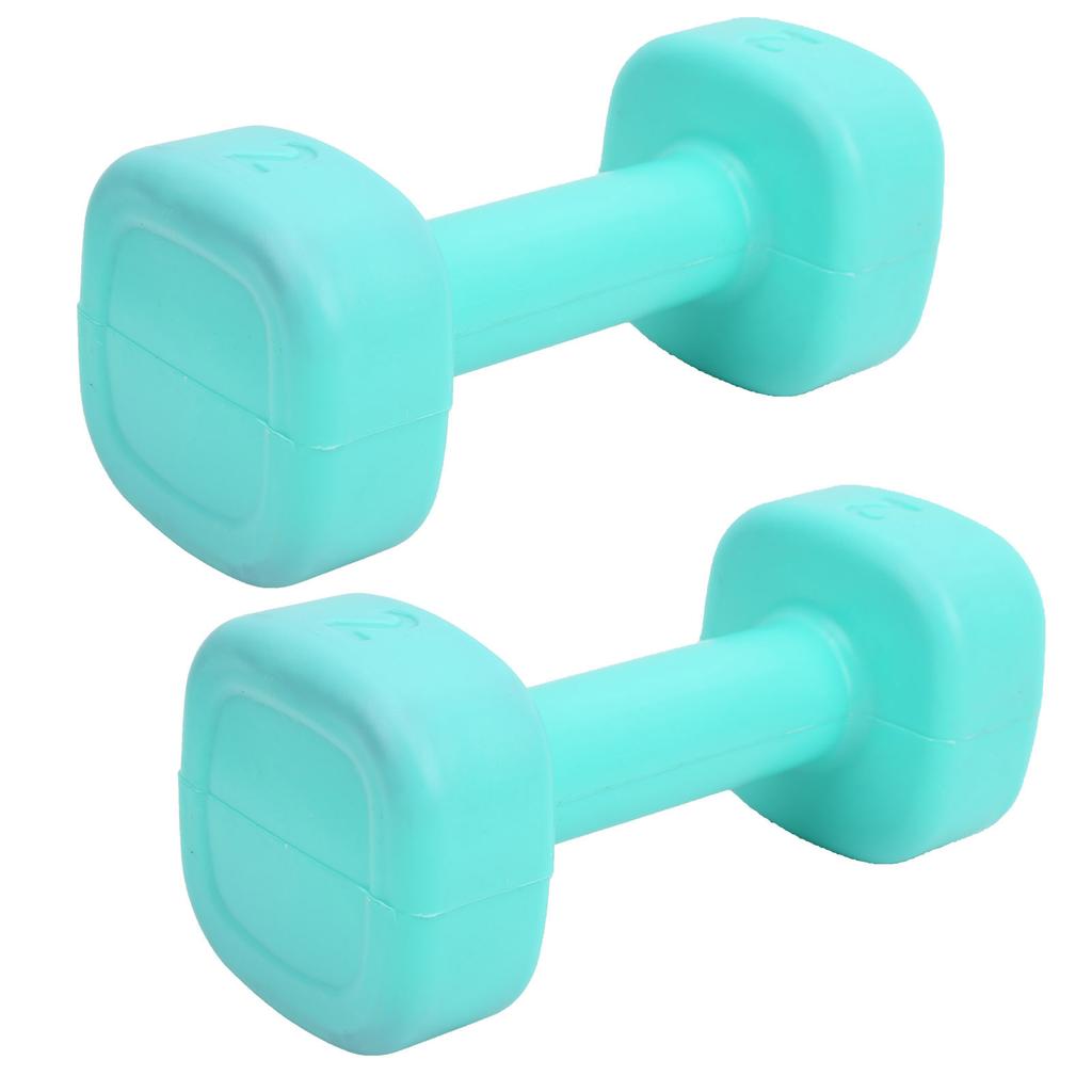 1 pár dámských fitness činek s náplní, dětské cvičení, domácí, jógové tréninkové vybavení, trávově zelená