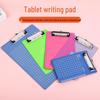 Thickened Hard Board Plastic Writing Pad with Clip