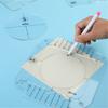 Acrylic DIY Sewing Patchwork Ruler Special-Shaped Hollow Sewing Template Presser Foot Patchwork Template Quilting Tool