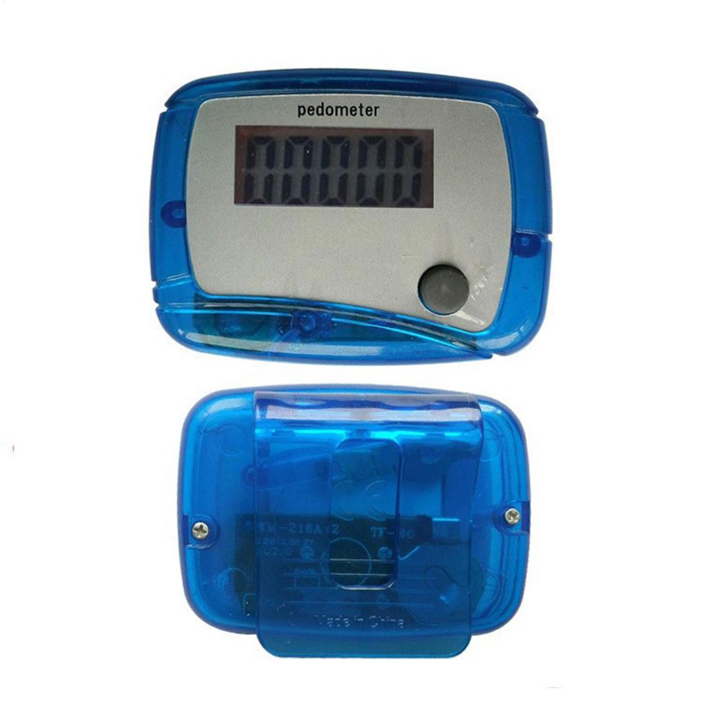 Calorie Counter Step Counter For Walking Daily Target Monitor Digital LCD Pedometer For Senior Travel Hiking Outdoor Swimming