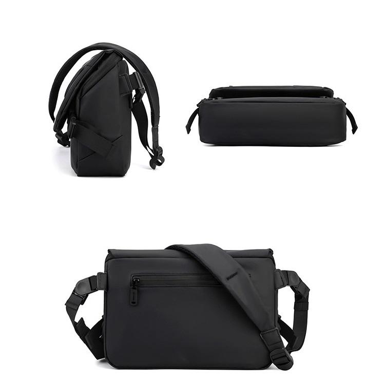 Herren Umhängetasche mit großem Fassungsvermögen, wasserabweisend, Business Crossbody Schultertasche für den Alltag & Reisen