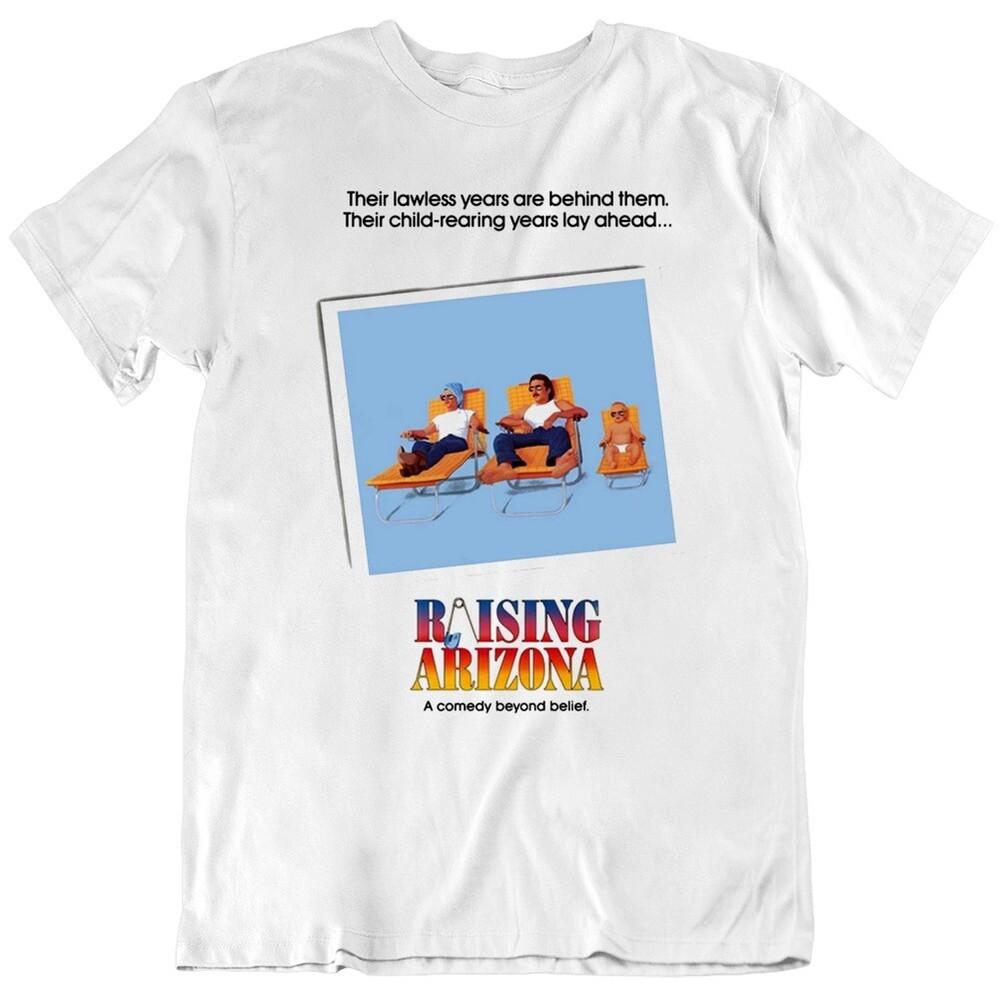 

Raising Arizona Retro Movie Poster Fan T Shirt 2XL
