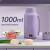 Compact Travel Electric Kettle: Portable Insulated Heating Cup for Boiling Water.