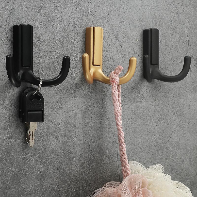 Nowoczesny Królik Amerykański Czarny Hak na Ubrania Szafka, Akcesoria Sprzętowe do Garderoby Hak na Ubrania ze Stopu Cynku