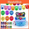 Game Balloon Cake Cupcake Topper Banner Birthday Party Supplies Decor
